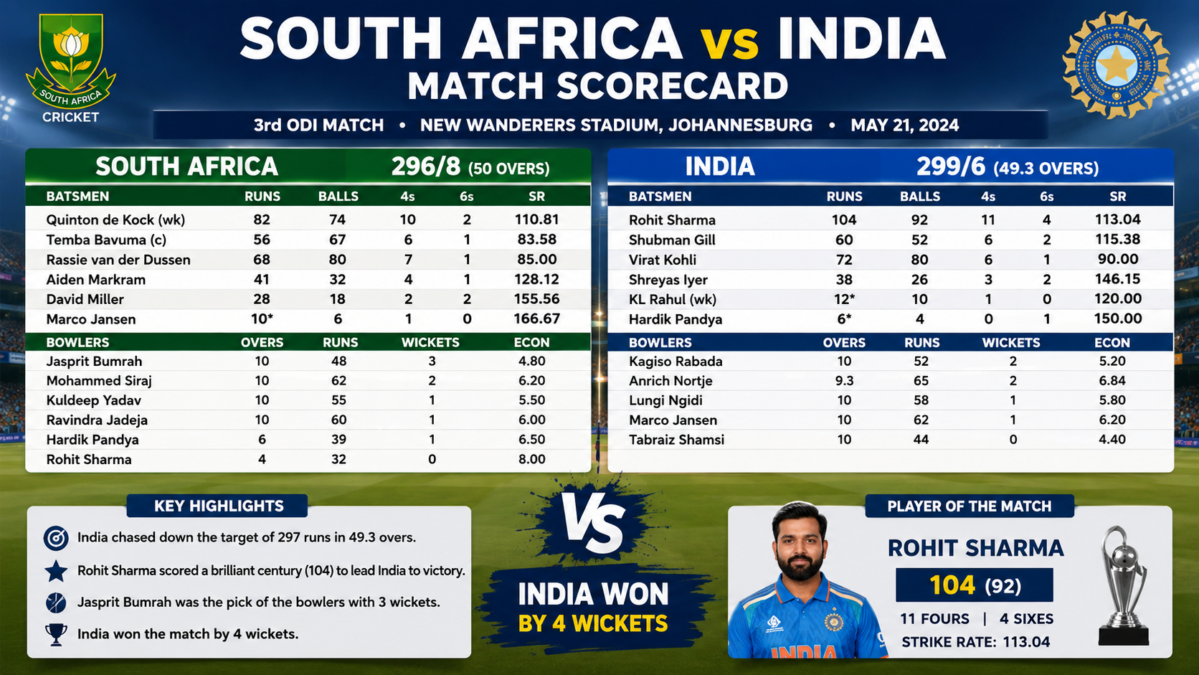 Match Scorecard